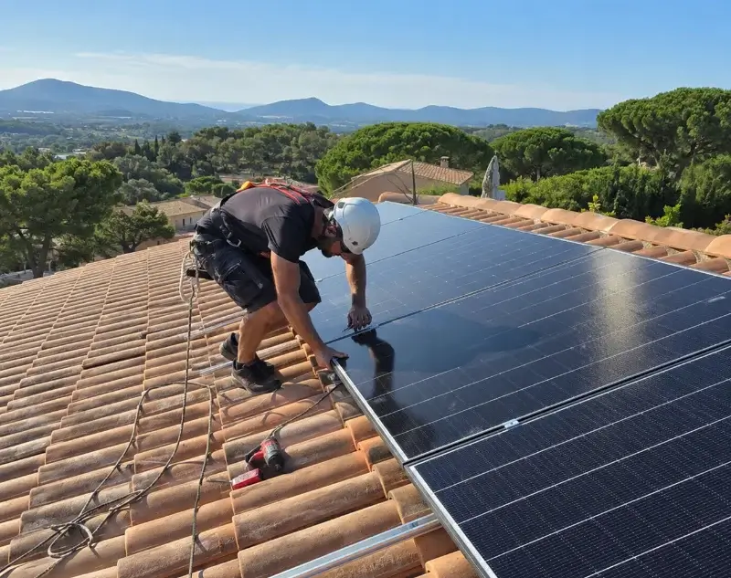Installateur panneaux solaires Vernaison — pose photovoltaïque sur toiture