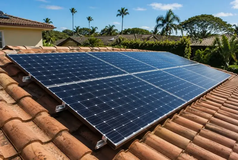 Installation de panneaux solaires à Vernaison