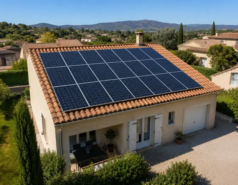 Prime à l'autoconsommation panneaux solaires Vernaison — aide financière de l'État